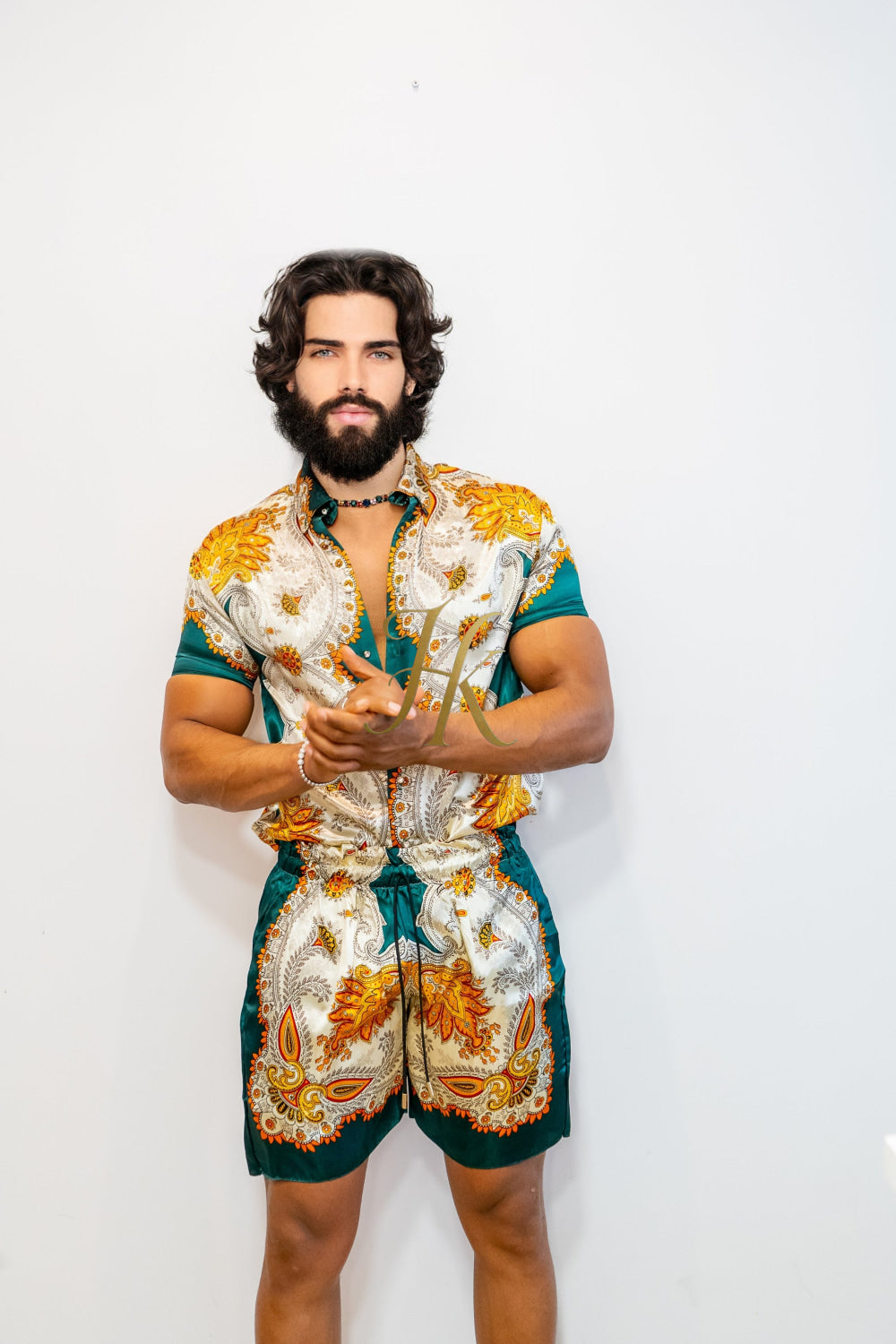 Hot Summer Luxury handmade Silk Set- Stay Cool and Look Flawless All Summer Long - kayibstrore