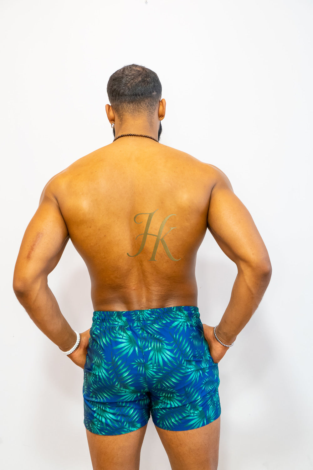 Tropical Vibes Men's Swim Trunks – Quick-Dry & Ultra-Comfortable Beach Shorts - kayibstrore