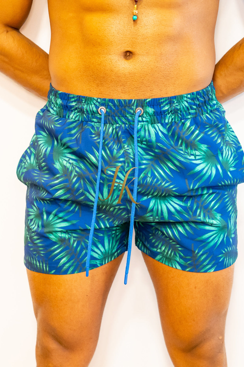 Tropical Vibes Men's Swim Trunks – Quick-Dry & Ultra-Comfortable Beach Shorts - kayibstrore