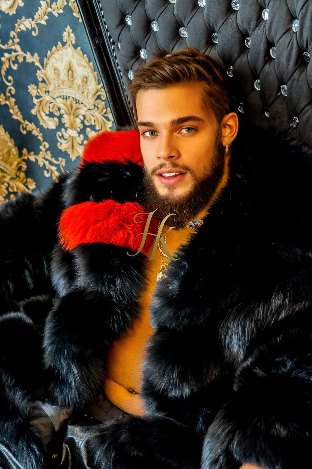 Winter Luxurious Fox Fur Coats for Men - Elevate Your Style and Warmth - kayibstrore