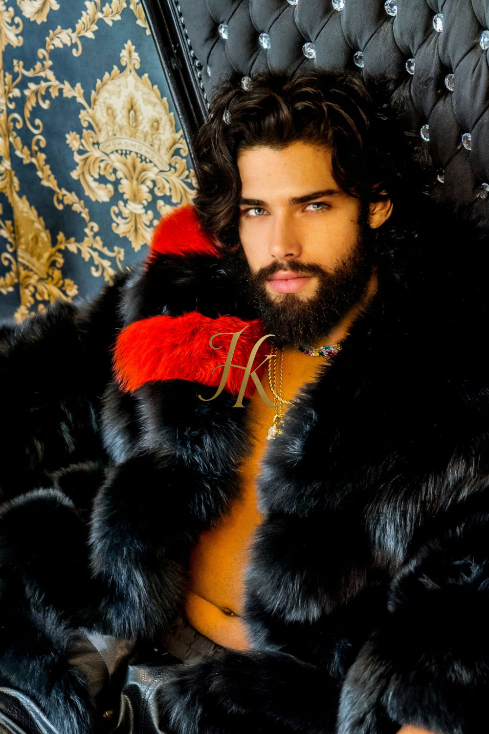 Luxurious Fox Fur Coats for Men - Elevate Your Style and Warmth" - kayibstrore