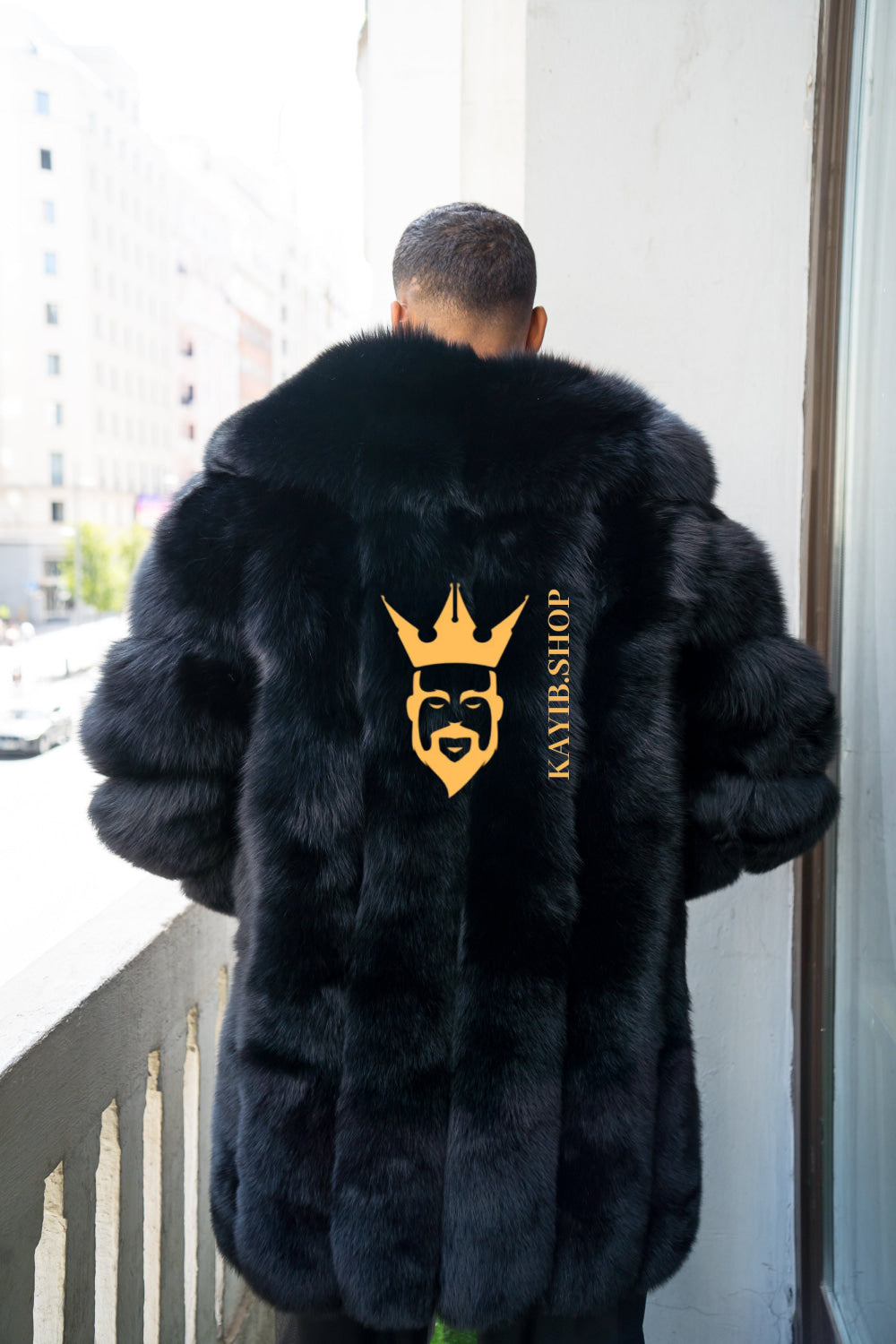 "Experience Opulence: Luxurious Fox Fur Coats for Men - Elevate Your Style and Warmth" - kayibstrore