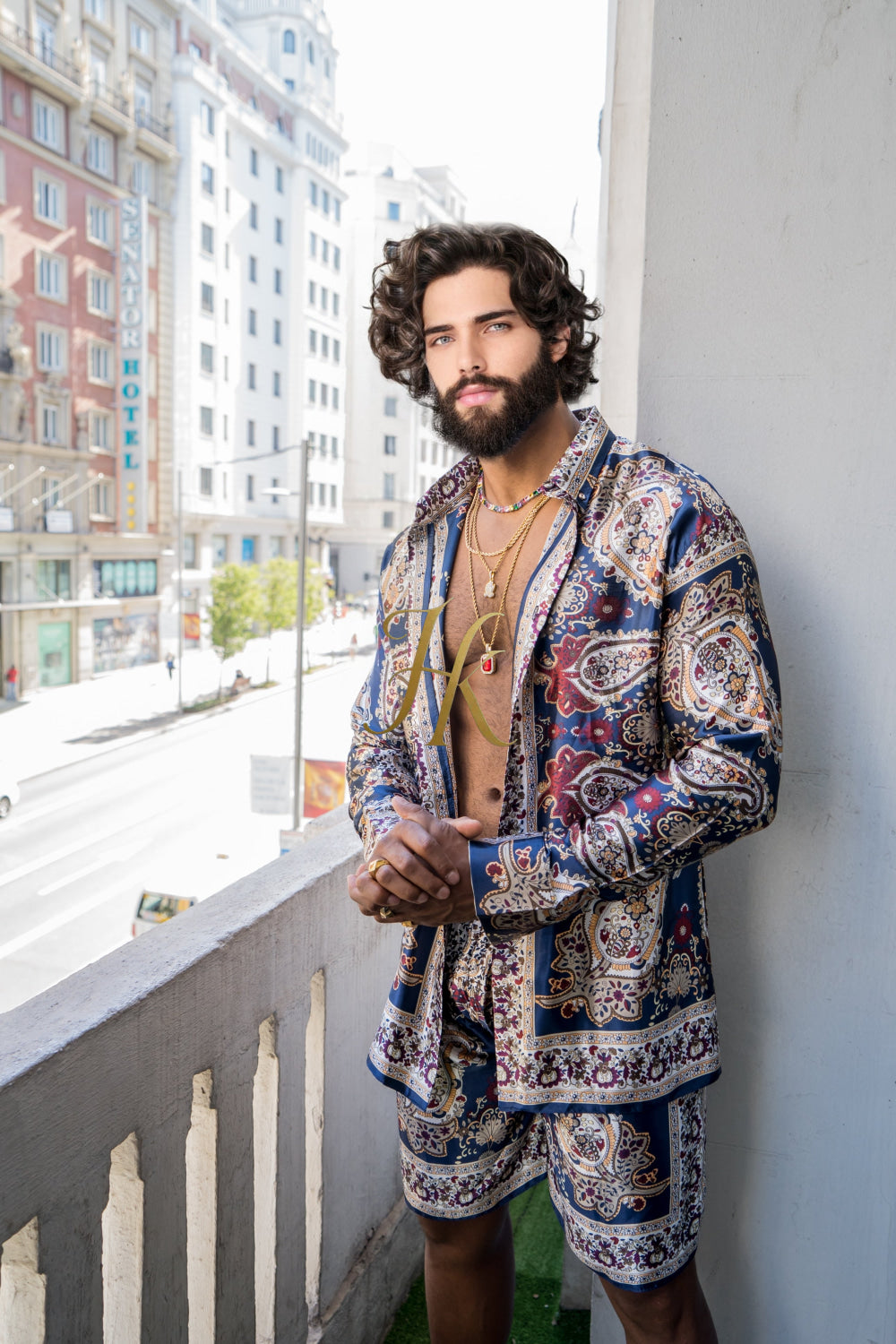 Luxury Silk shirt Set - Stay Cool and Look Flawless All Summer Long - kayibstrore
