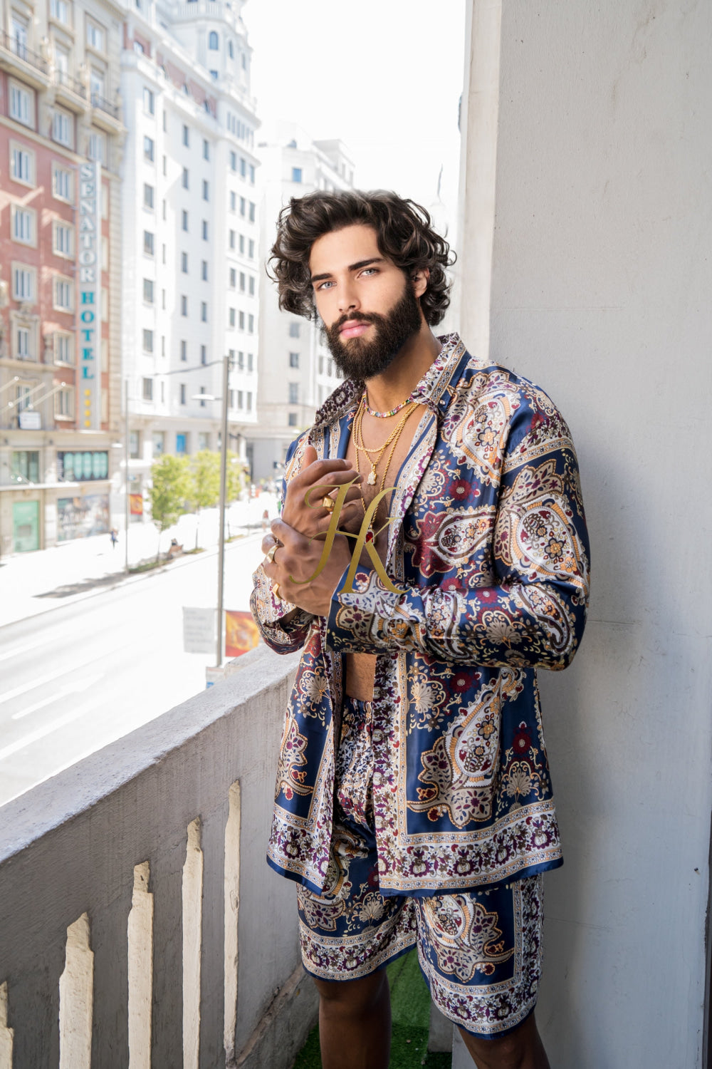 Luxury Silk shirt Set - Stay Cool and Look Flawless All Summer Long - kayibstrore