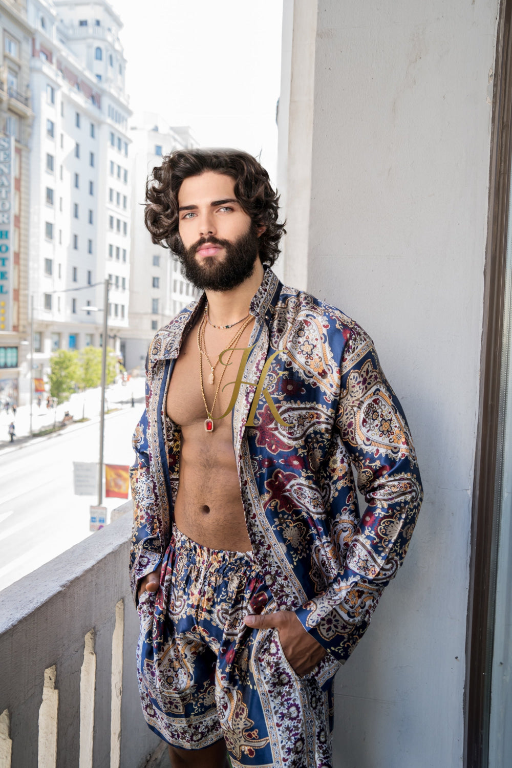 Luxury Silk shirt Set - Stay Cool and Look Flawless All Summer Long - kayibstrore