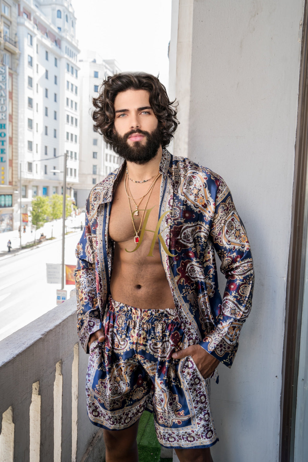 Luxury Silk shirt Set - Stay Cool and Look Flawless All Summer Long - kayibstrore
