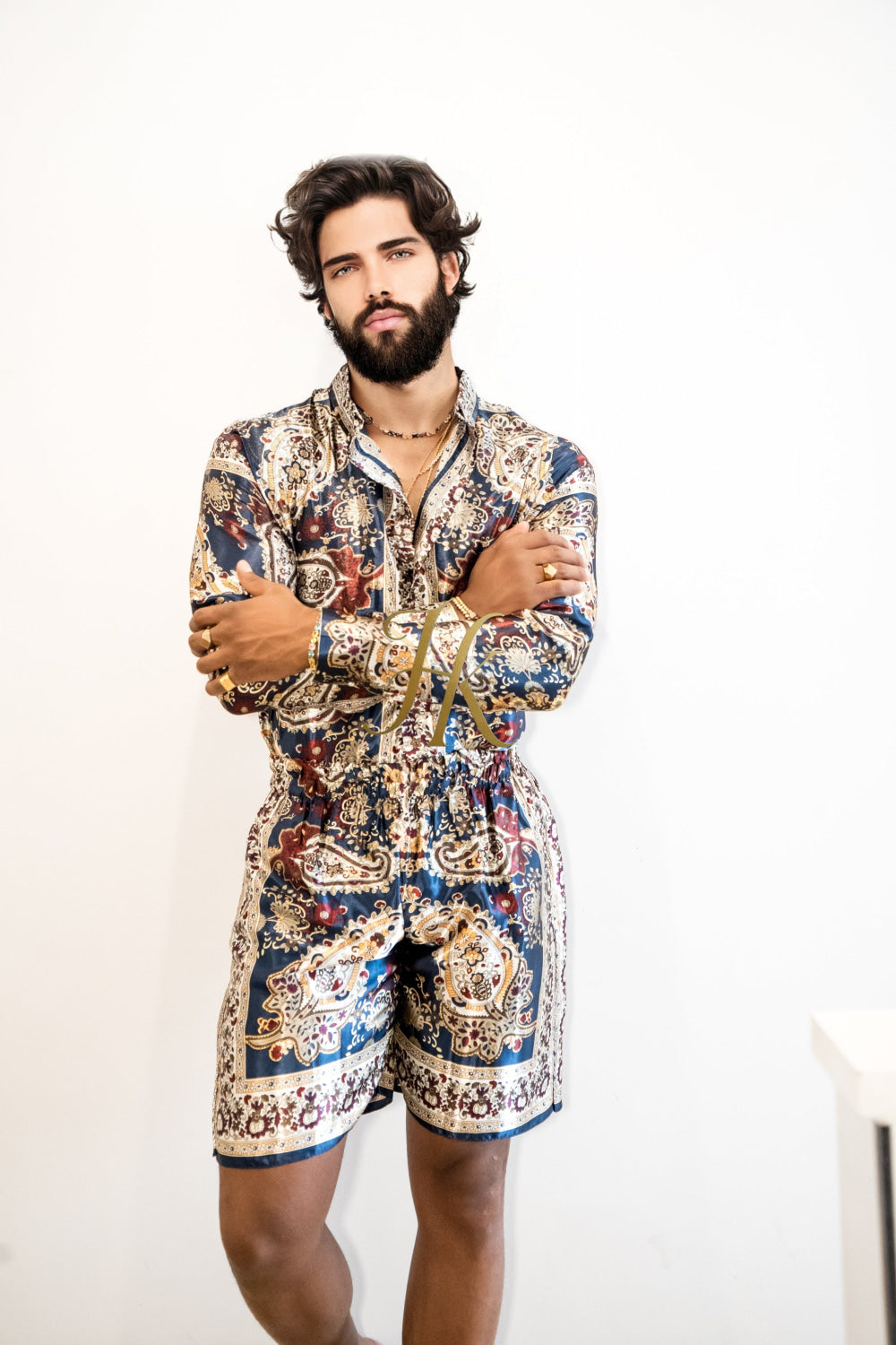 Summer Fashion Luxury Silk shirt Set - Stay Cool and Look Flawless All Summer Long - kayibstrore