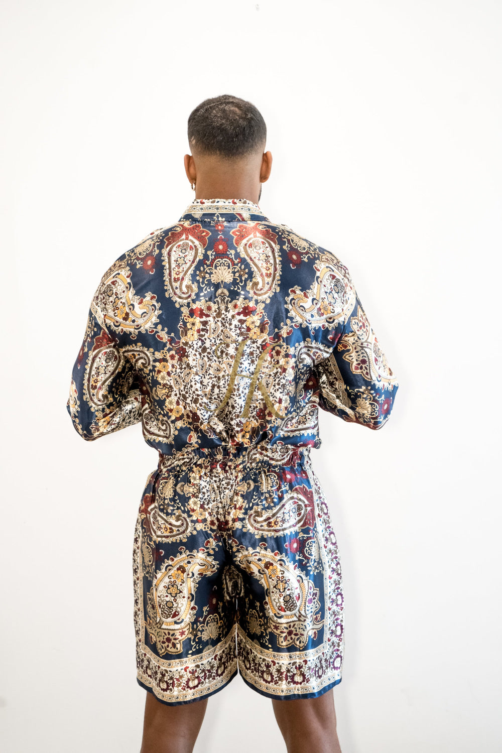 Fashion Luxury Silk shirt Set - Stay Cool and Look Flawless All Summer Long - kayibstrore