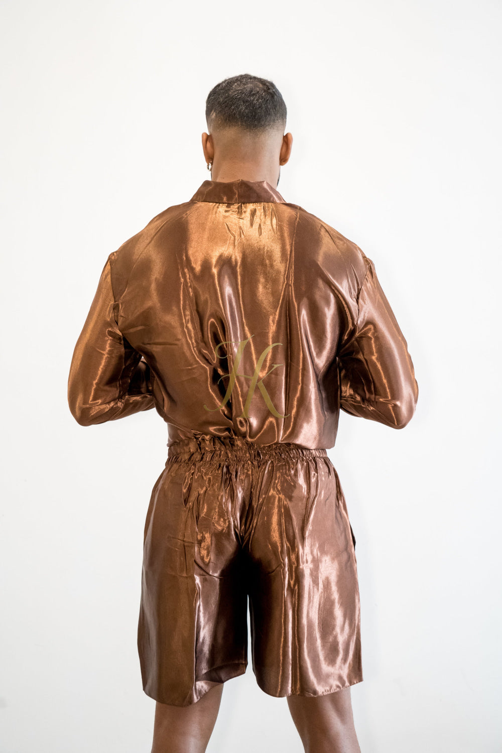 Handmade Luxury Silk shirt Set - Elevate Your Style with Vibrant Fashion - Stay Cool and Look Flawless All Summer Long - kayibstrore