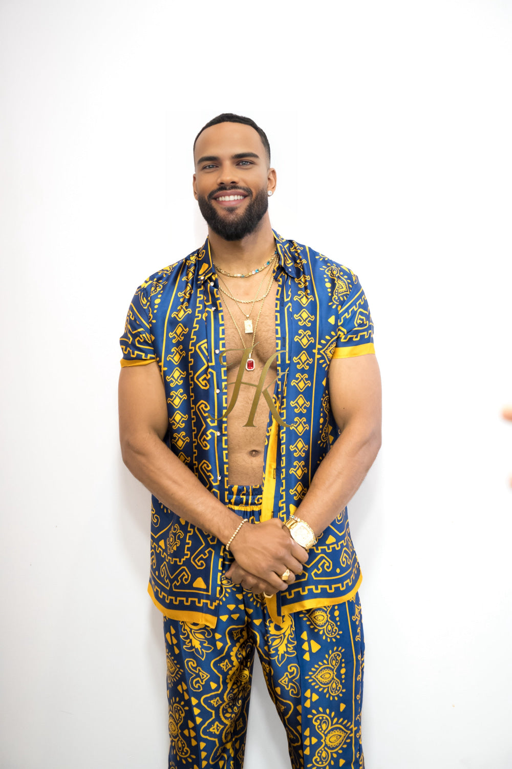 Luxury Silk Rave Wear for Men - kayibstrore