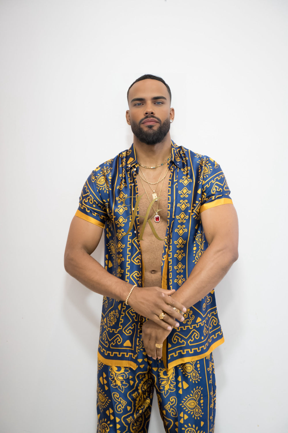 Luxury Silk Rave Wear for Men - kayibstrore