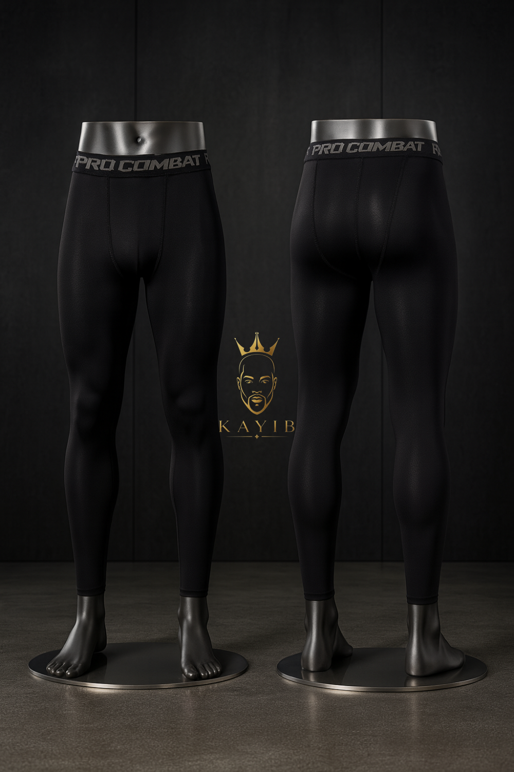 High-Performance Men’s Compression Leggings – Workout & Running Tights for Fitness Support