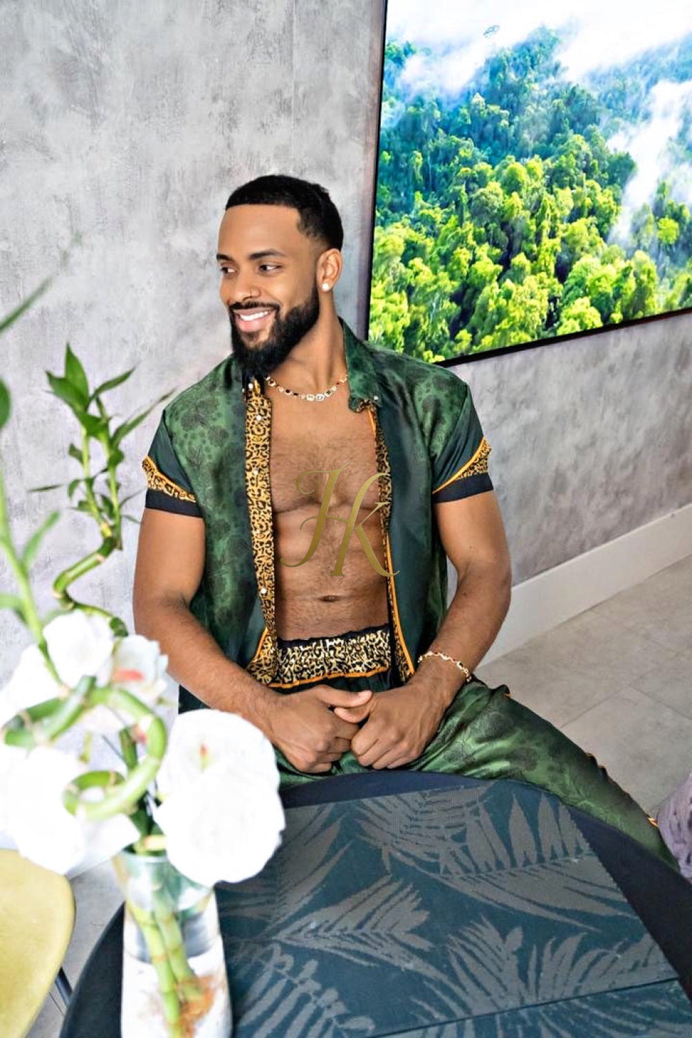 Handmade Outfits: Men's Luxury Silk Set - kayibstrore