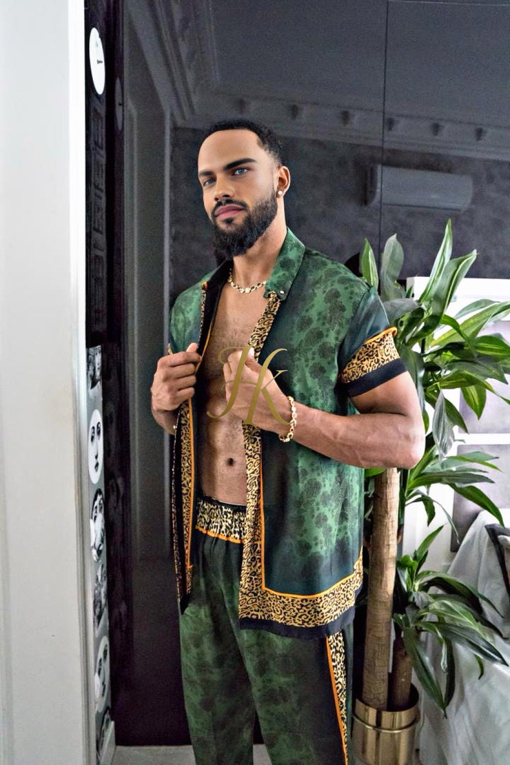 Handmade Outfits: Men's Luxury Silk Set - kayibstrore