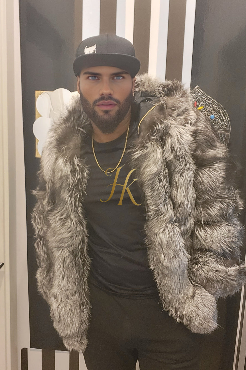 Luxurious Fox Fur Coats for Men - Elevate Your Style and Warmth - kayibstrore