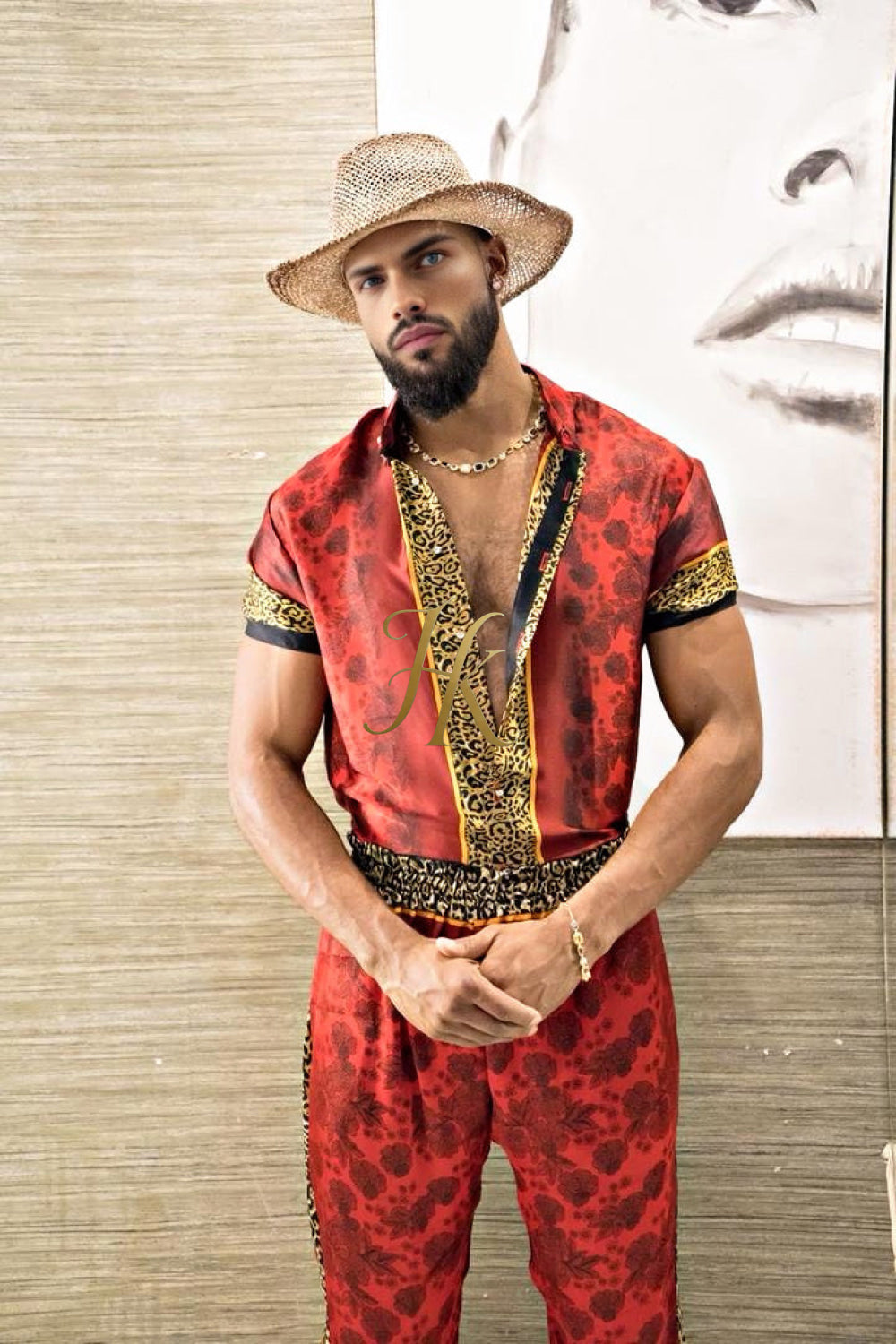 Handmade Outfits: Men's Luxury Silk Set - kayibstrore