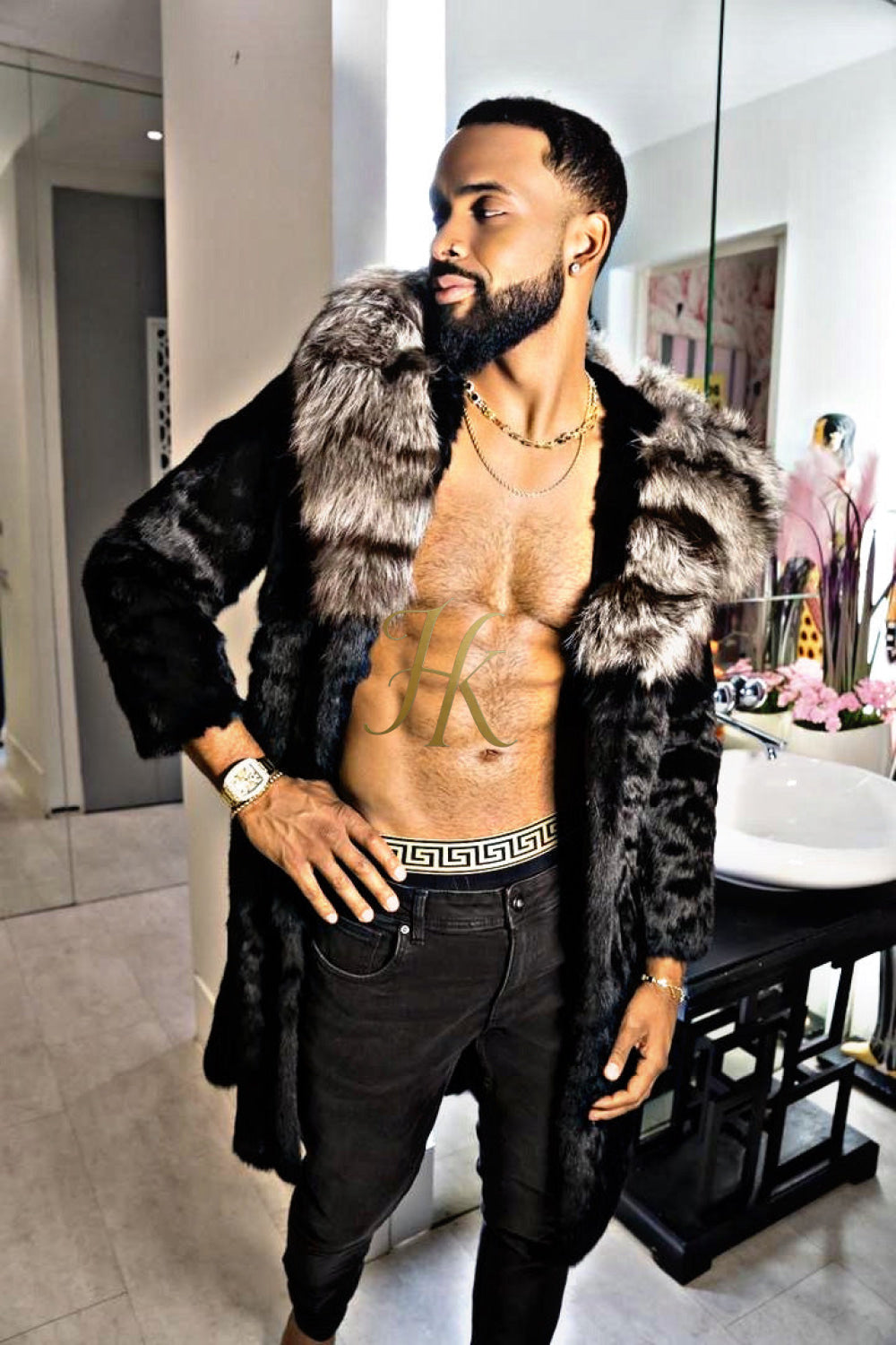 Luxurious Fox Fur Coats for Men - Elevate Your Style and Warmth - kayibstrore
