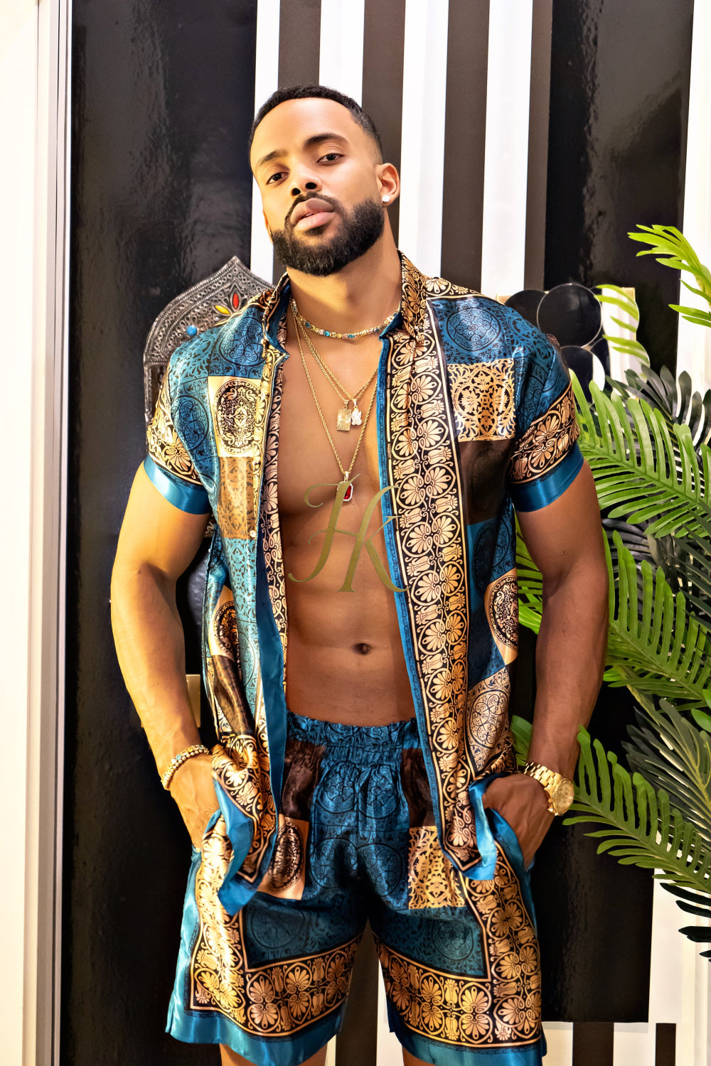 Men's Luxury Silk Dress Set Outfit - Elevate Your Style Game with Ultimate Comfort and Unbeatable Quality - kayibstrore