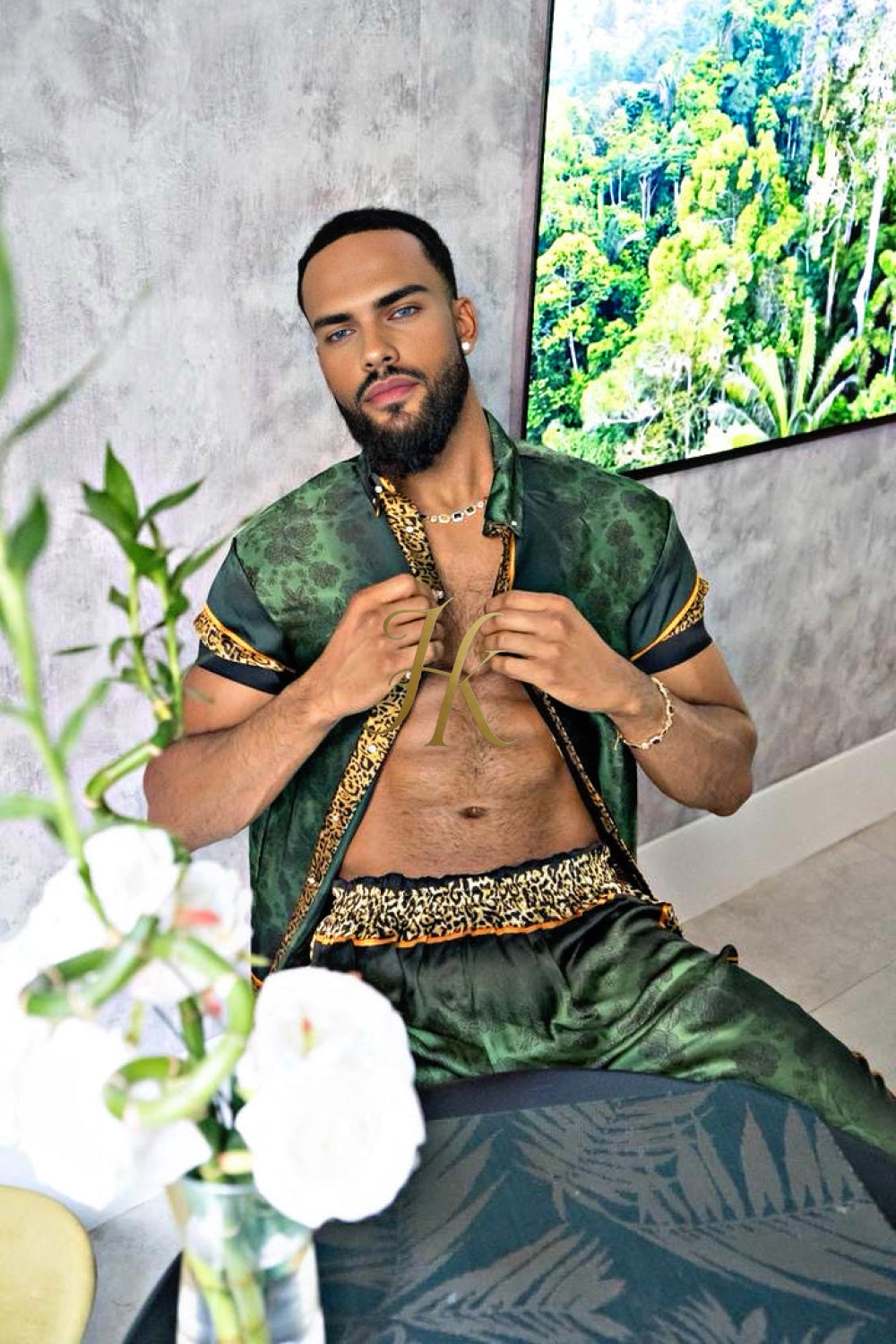 Handmade Outfits: Men's Luxury Silk Set - kayibstrore