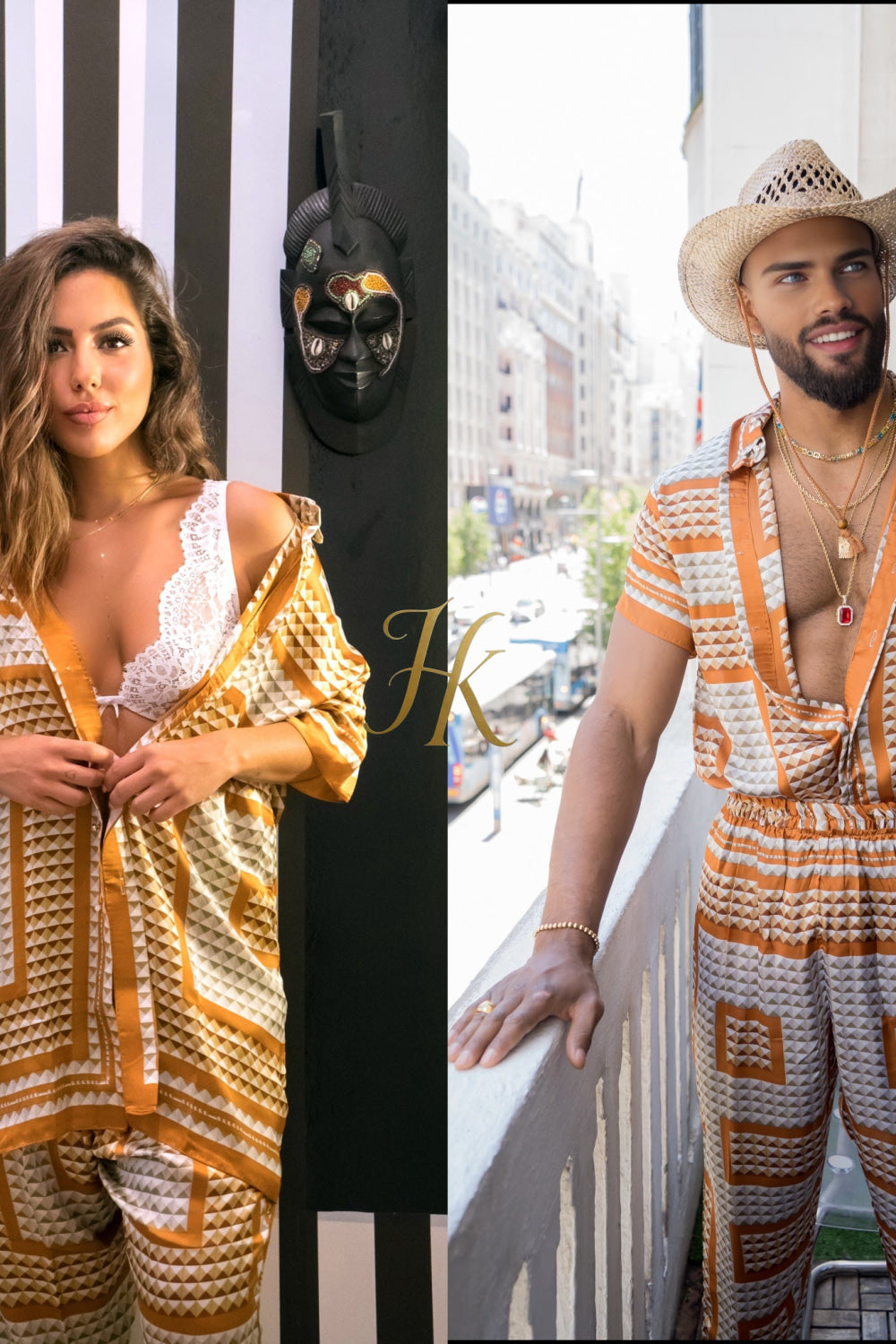 Romantic Silk Set for Couples – Love Meets Luxury - kayibstrore