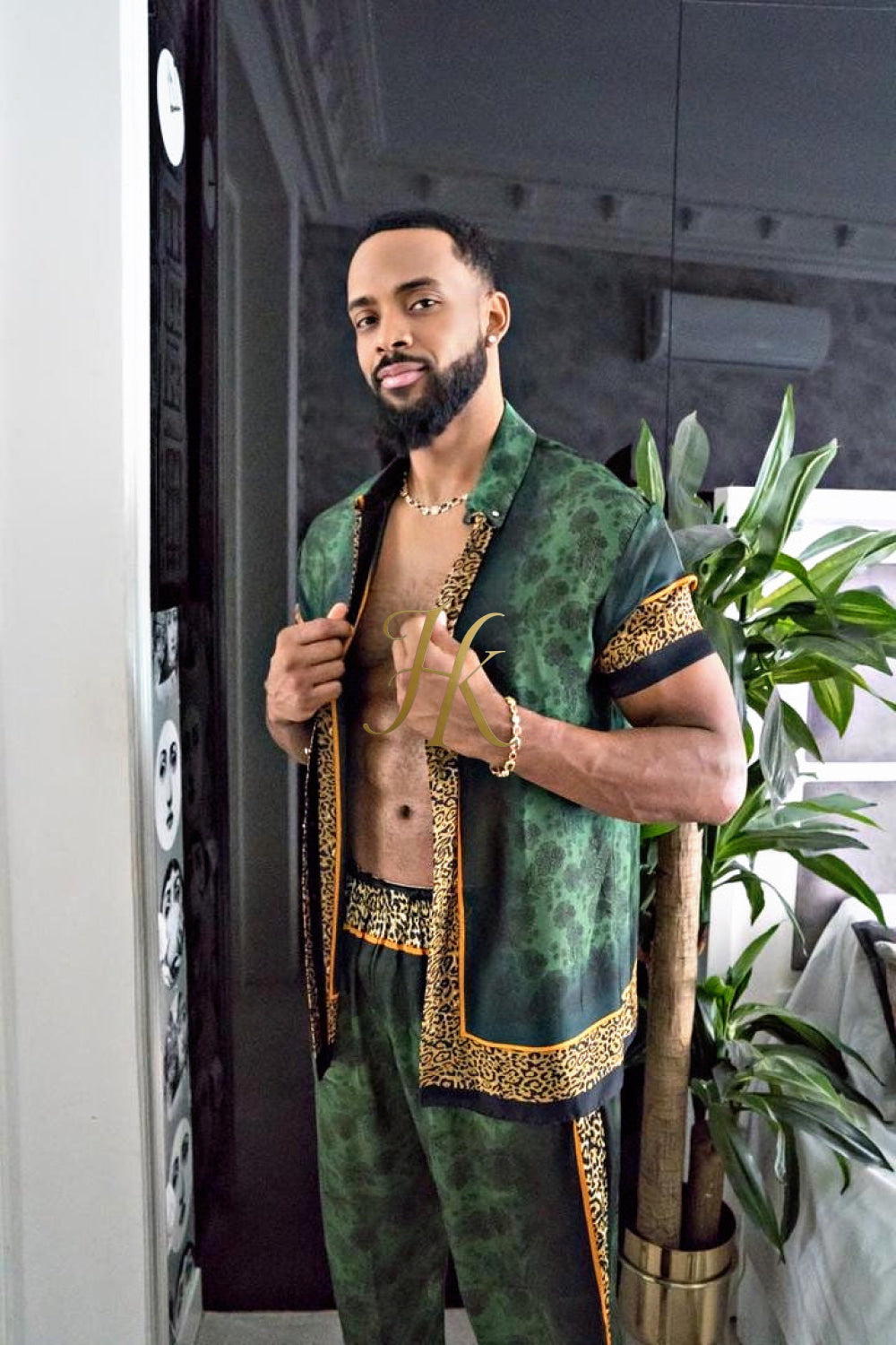 Handmade Outfits: Men's Luxury Silk Set - kayibstrore