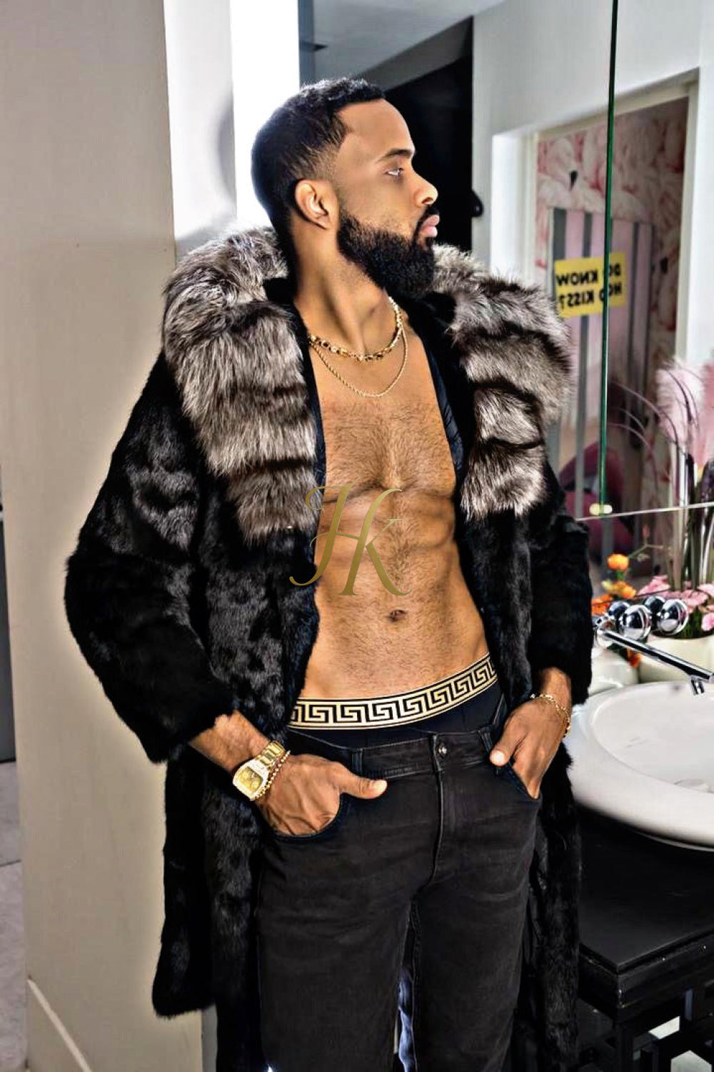Luxurious Fox Fur Coats for Men - Elevate Your Style and Warmth - kayibstrore