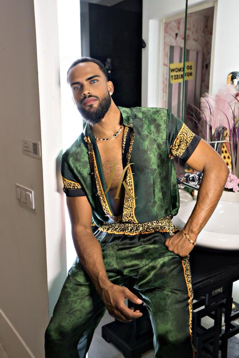 Handmade Outfits: Men's Luxury Silk Set - kayibstrore