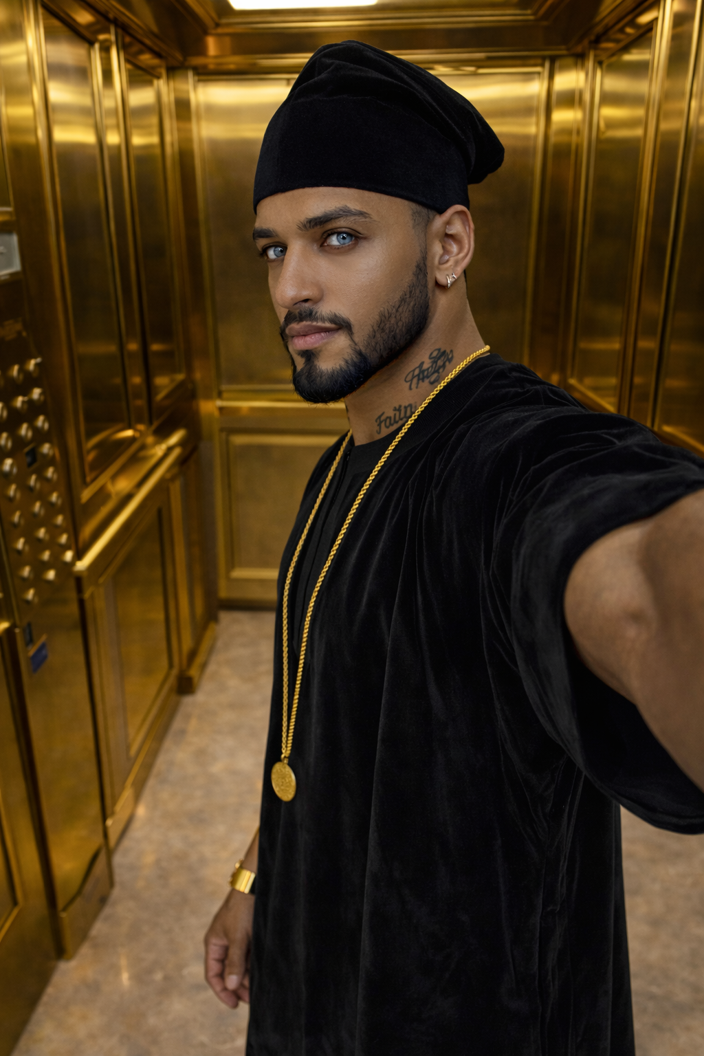 Luxury Men's Velvet Dashiki Set | Kaftan African Shirt & Pants | Regal Dashiki Menswear