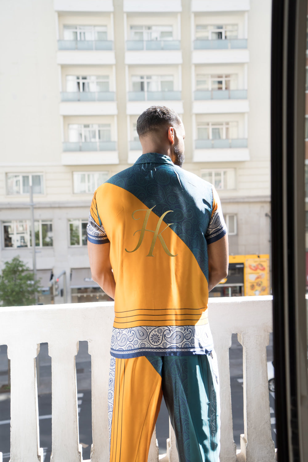 Summer Ready: Men's Silk Shirt and Pant Set - kayibstrore
