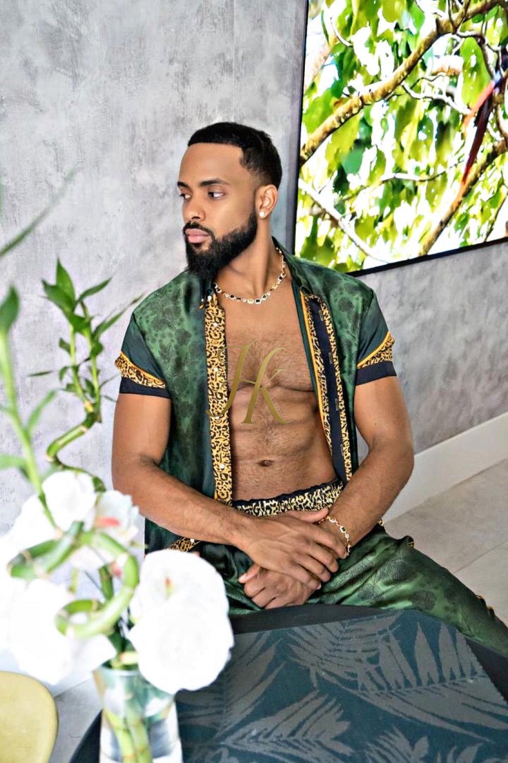 Handmade Outfits: Men's Luxury Silk Set - kayibstrore