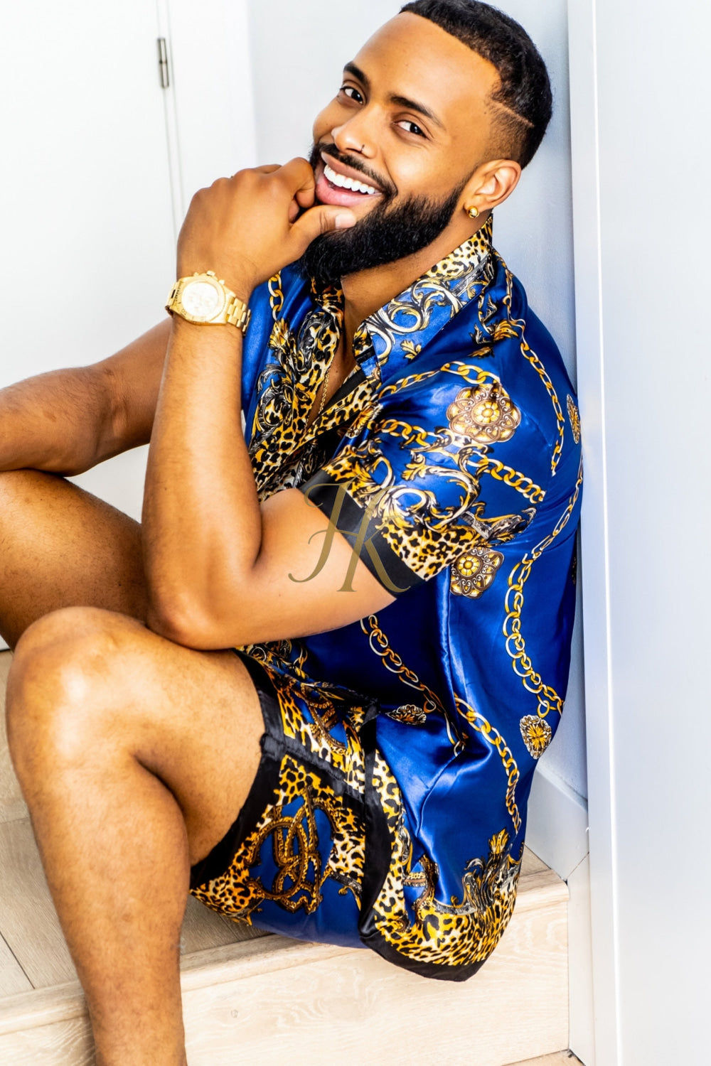 Designer Barocco Silk Set