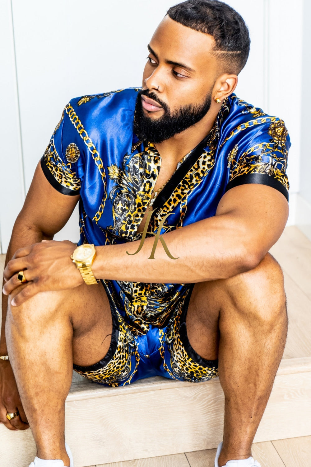 Designer Barocco Silk Set
