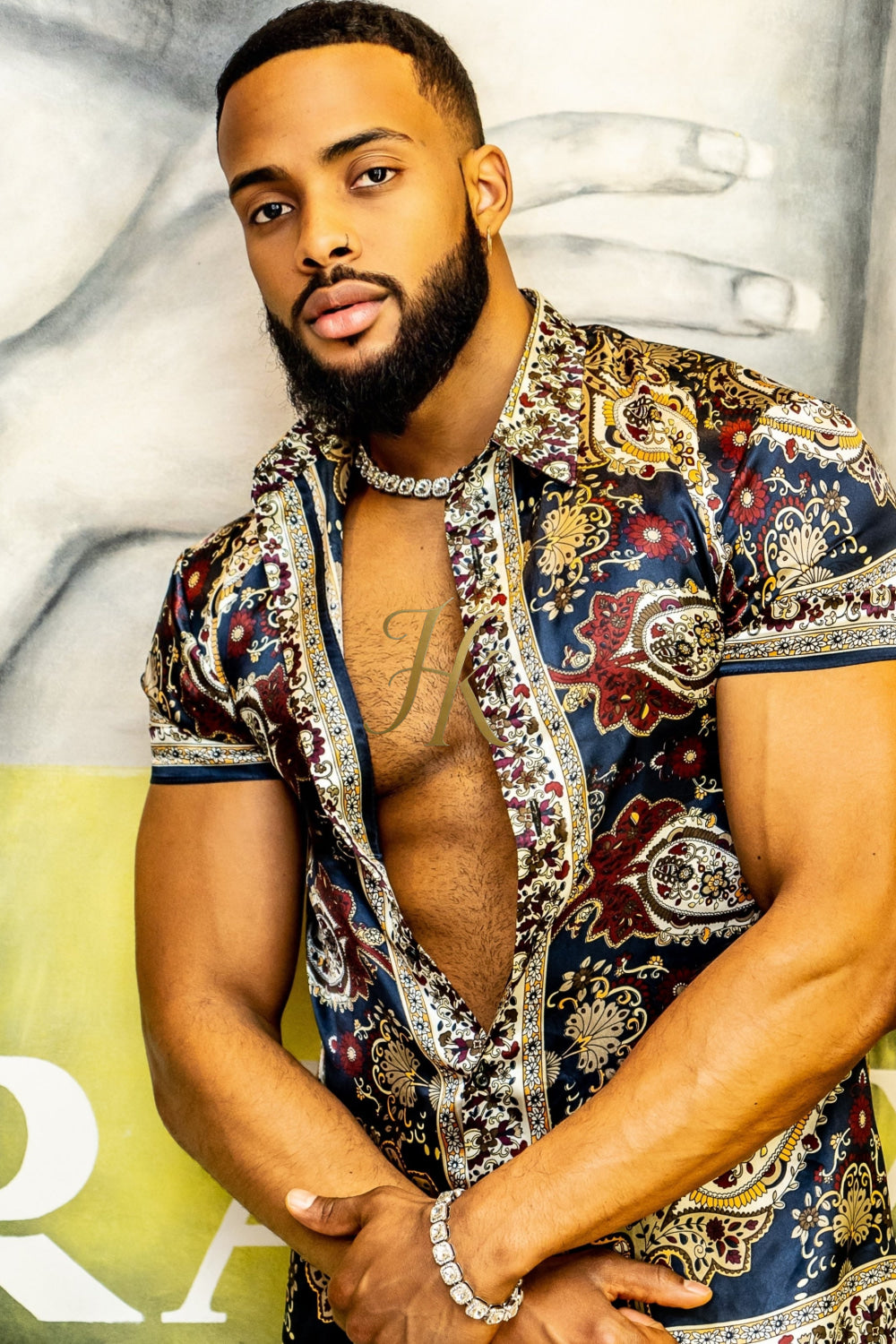 Men’s Luxury Baroque Silk Set – Kayib Exclusive Collection