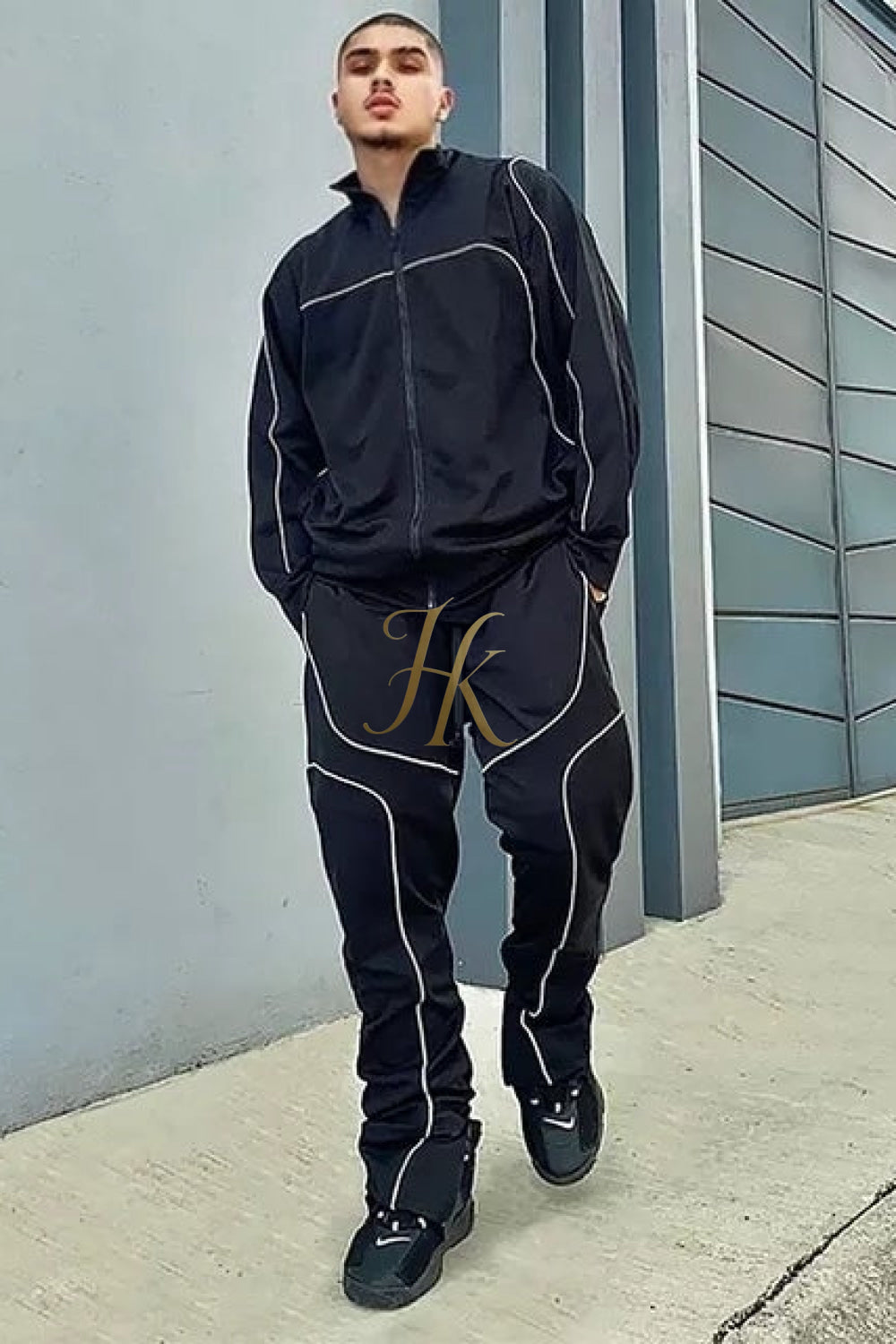 Fashion Mens Tracksuits Set 2 Pcs