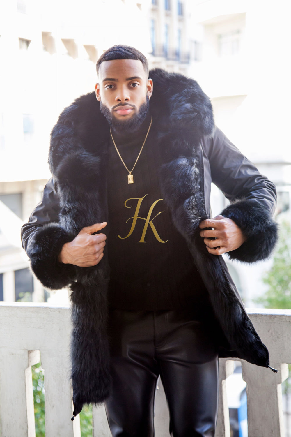 Unisex Luxury Eco-Friendly fox fur Coat - Stay Warm in Style and Sustainability - kayibstrore