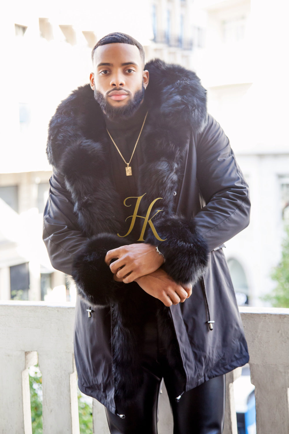 Unisex Luxury Eco-Friendly fox fur Coat - Stay Warm in Style and Sustainability - kayibstrore