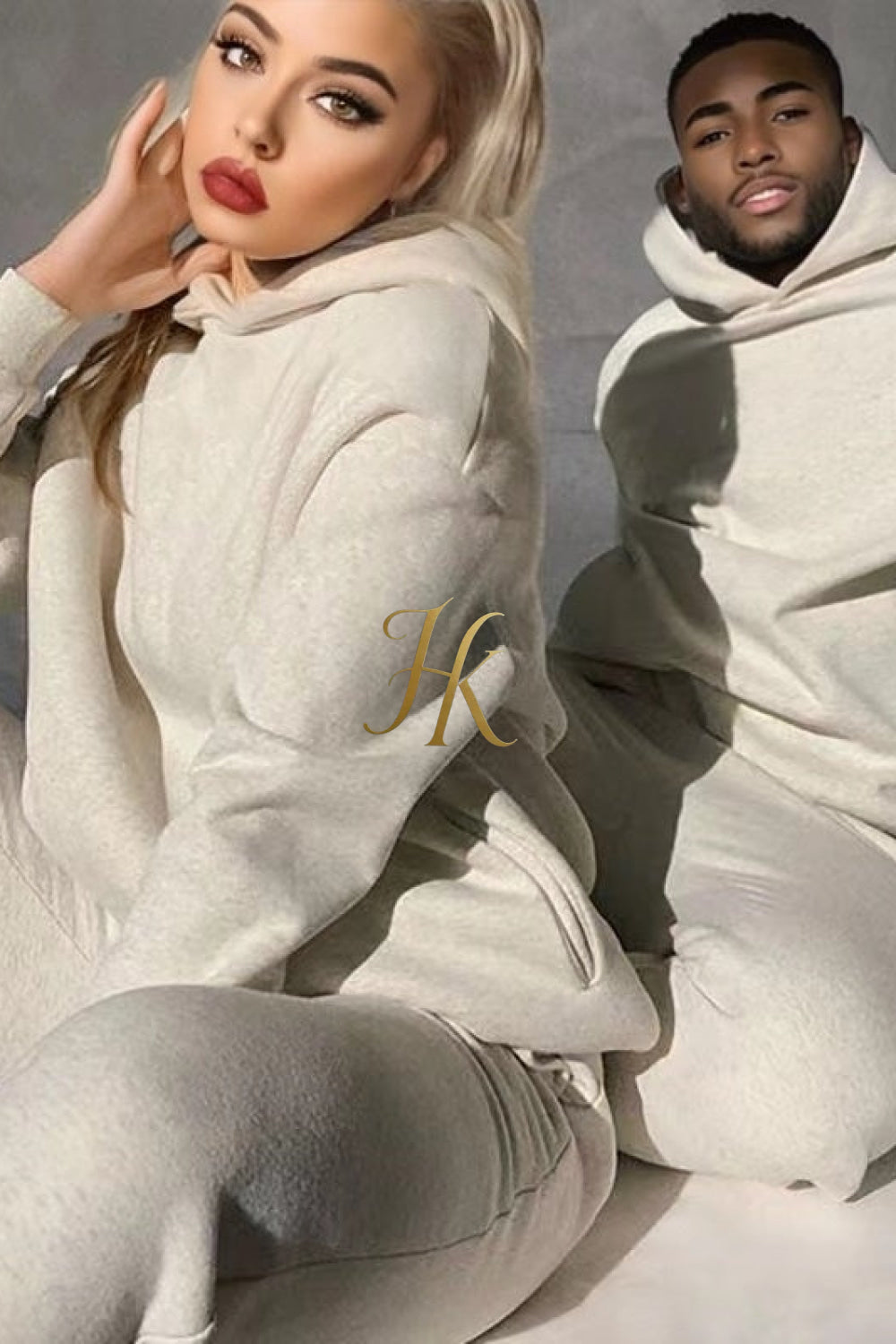 Matching Couple Sweatsuits, His and Hers Outfit, Matching Couple Jogger Suits, Couple Matching Gift, Couple Green Hoodies, Couple Outfit - kayibstrore