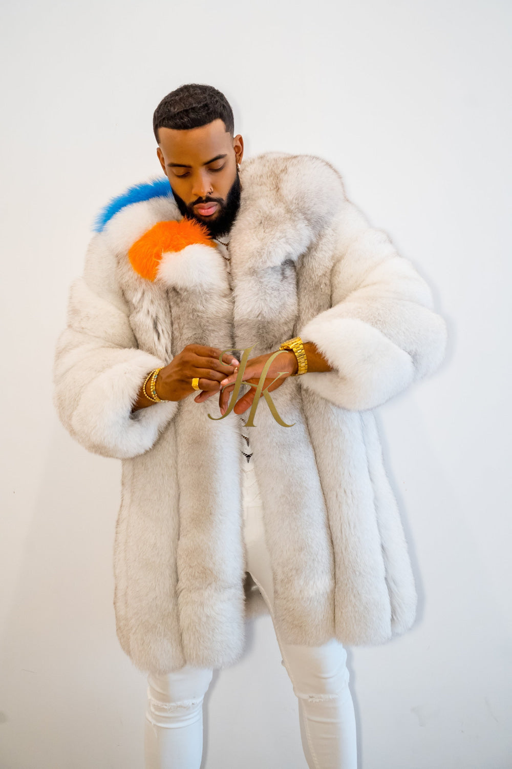 Luxurious Handmade Real Fox Fur Coats for Men and Women | Premium Winter Fashion - kayibstrore