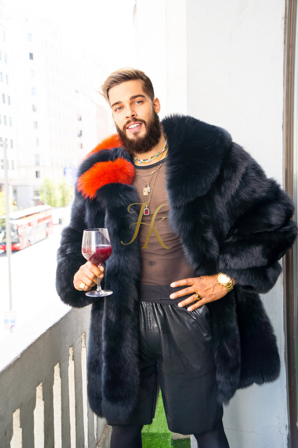 Elevate Your Style with Handmade Real Fox Fur Coats | Luxurious Winter Fashion for Men and Women - kayibstrore