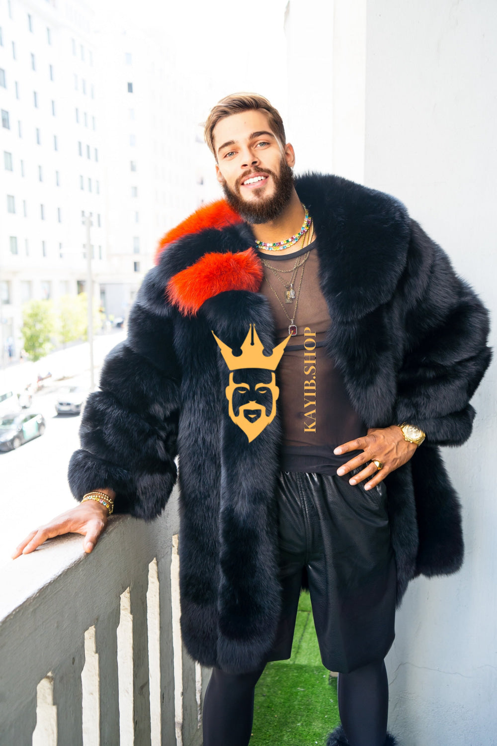 Elevate Your Style with Handmade Real Fox Fur Coats | Luxurious Winter Fashion for Men and Women - kayibstrore