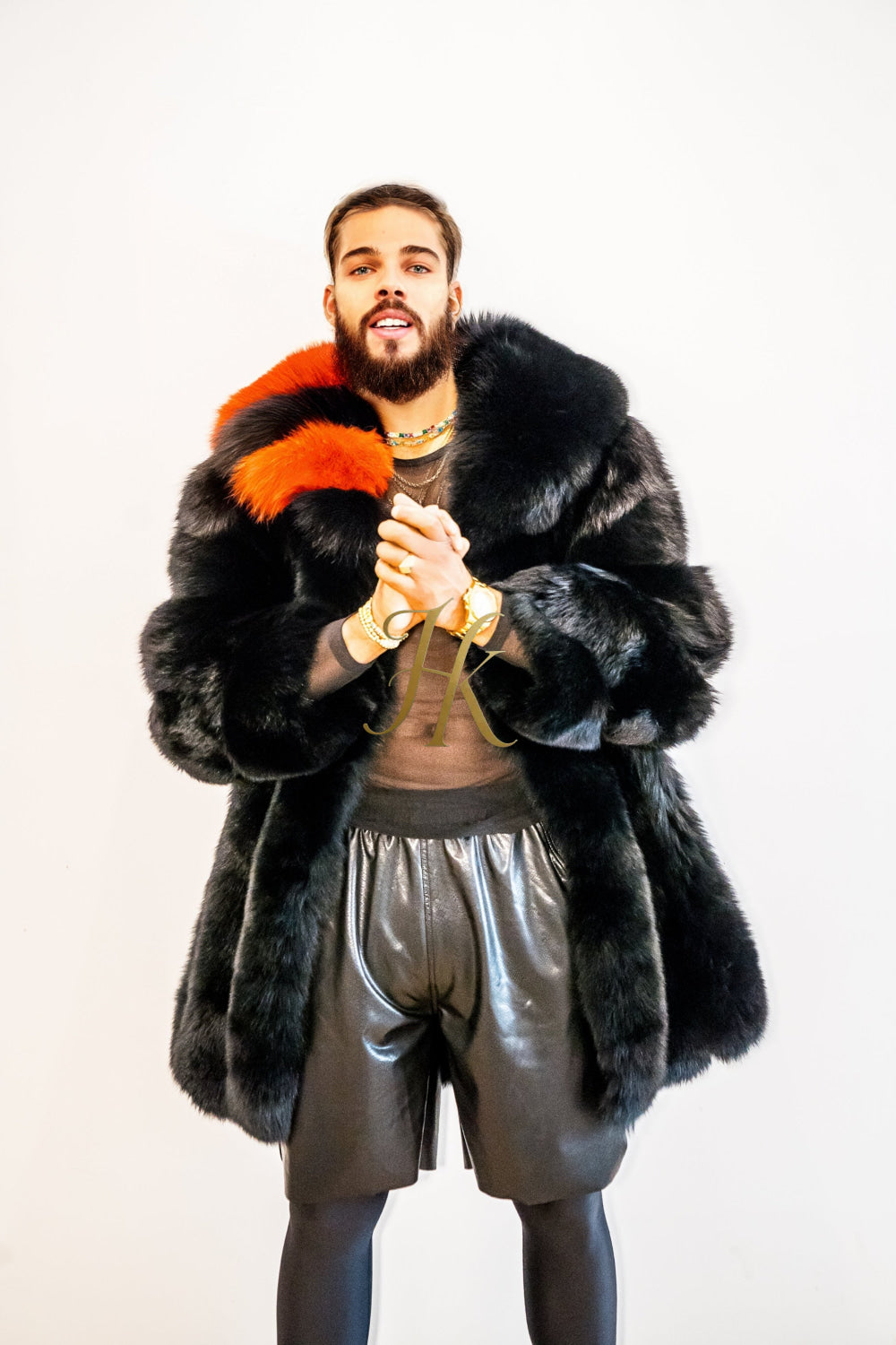 Elevate Your Style with Handmade Real Fox Fur Coats | Luxurious Winter Fashion for Men and Women - kayibstrore
