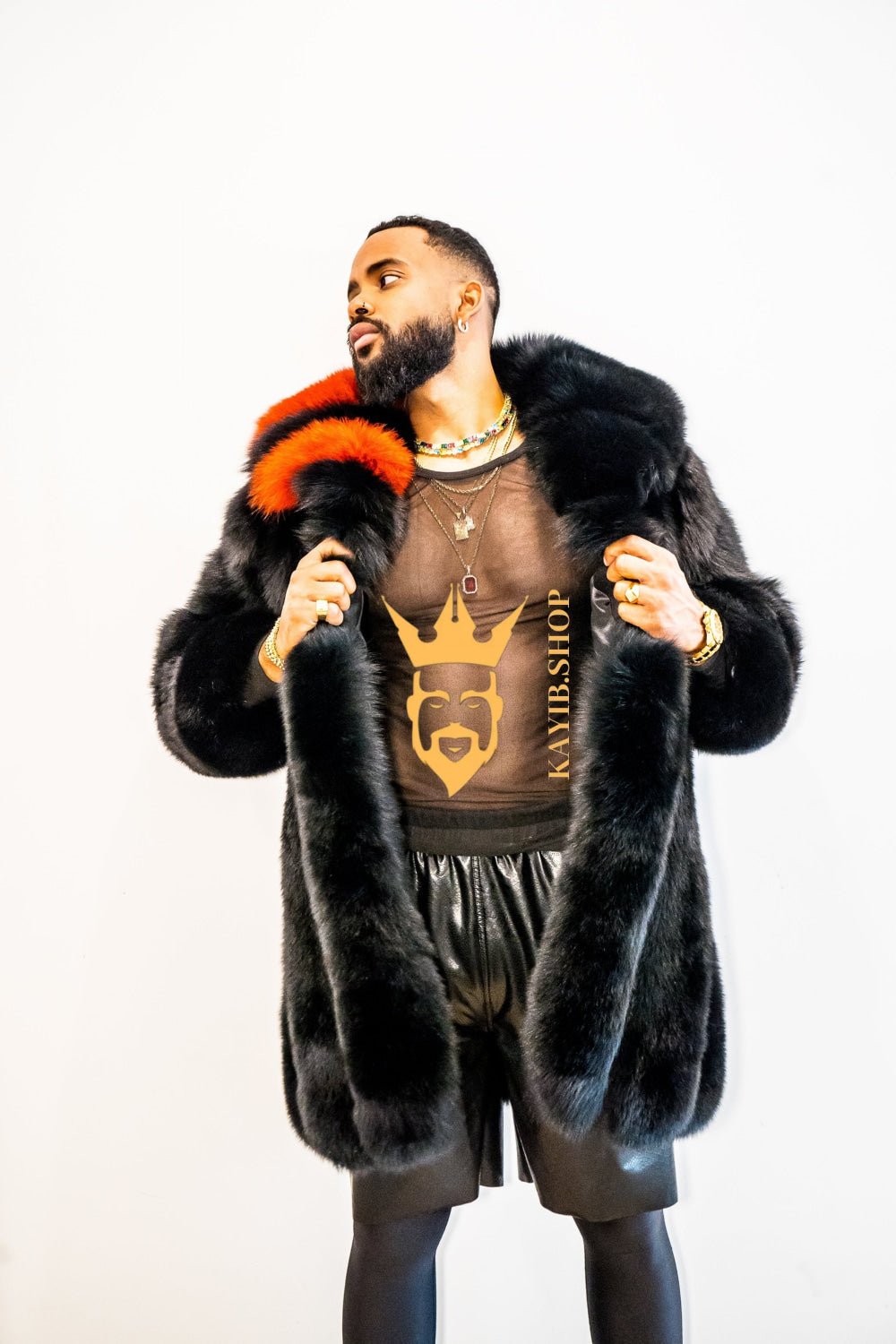 Winter Luxurious Handmade Real Fox Fur Coats for Men and Women | Premium Winter Fashion - kayibstrore