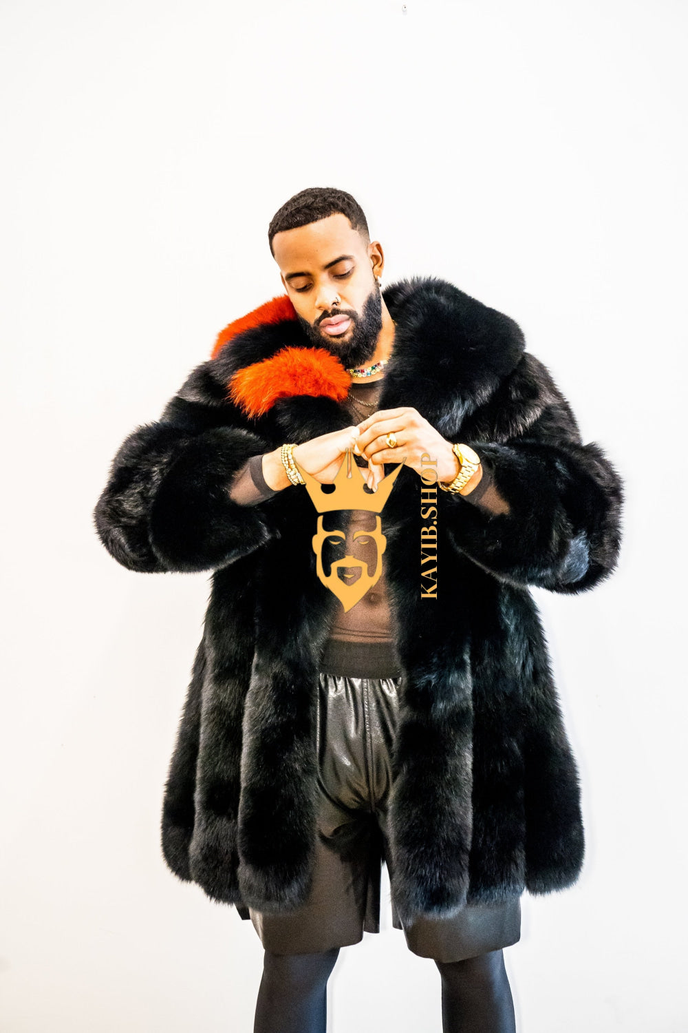 Winter Luxurious Handmade Real Fox Fur Coats for Men and Women | Premium Winter Fashion - kayibstrore