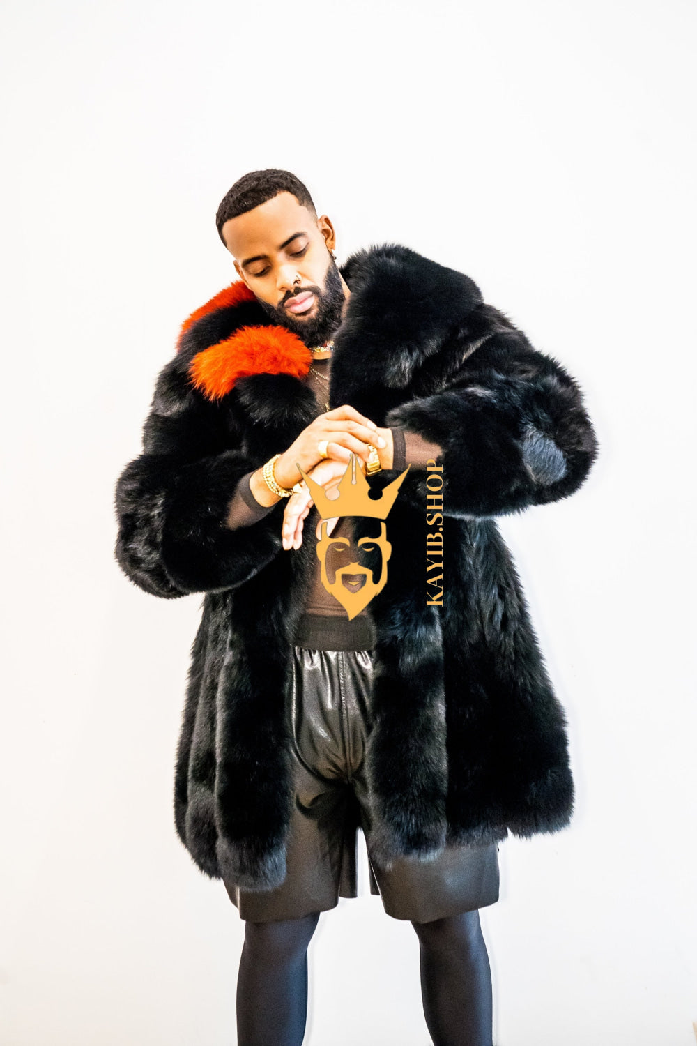 Winter Luxurious Handmade Real Fox Fur Coats for Men and Women | Premium Winter Fashion - kayibstrore