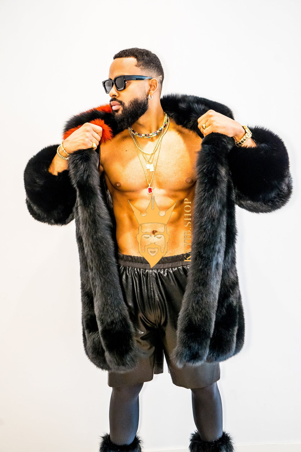 Winter Luxurious Handmade Real Fox Fur Coats for Men and Women | Premium Winter Fashion - kayibstrore