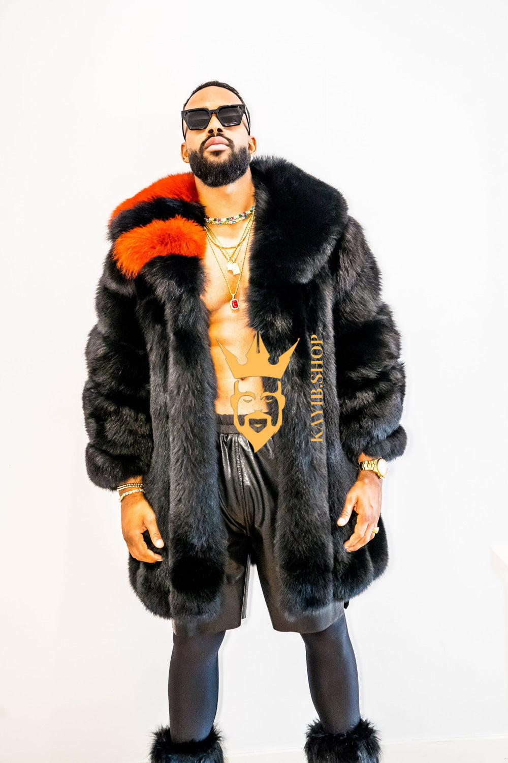 Winter Luxurious Handmade Real Fox Fur Coats for Men and Women | Premium Winter Fashion - kayibstrore