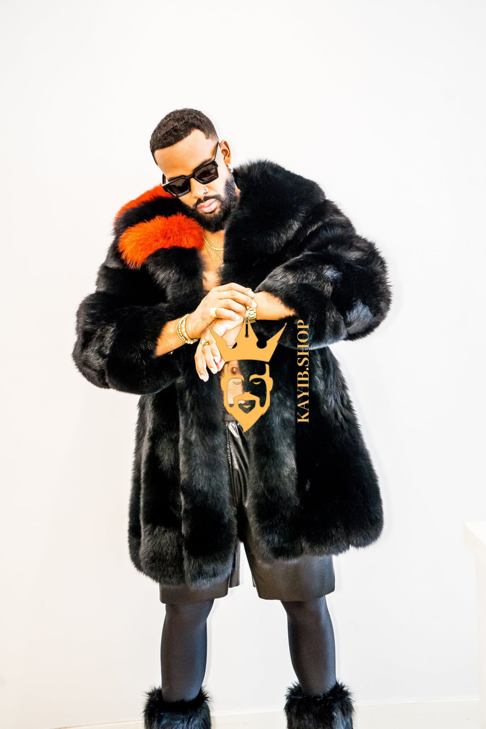 Winter Luxurious Handmade Real Fox Fur Coats for Men and Women | Premium Winter Fashion - kayibstrore