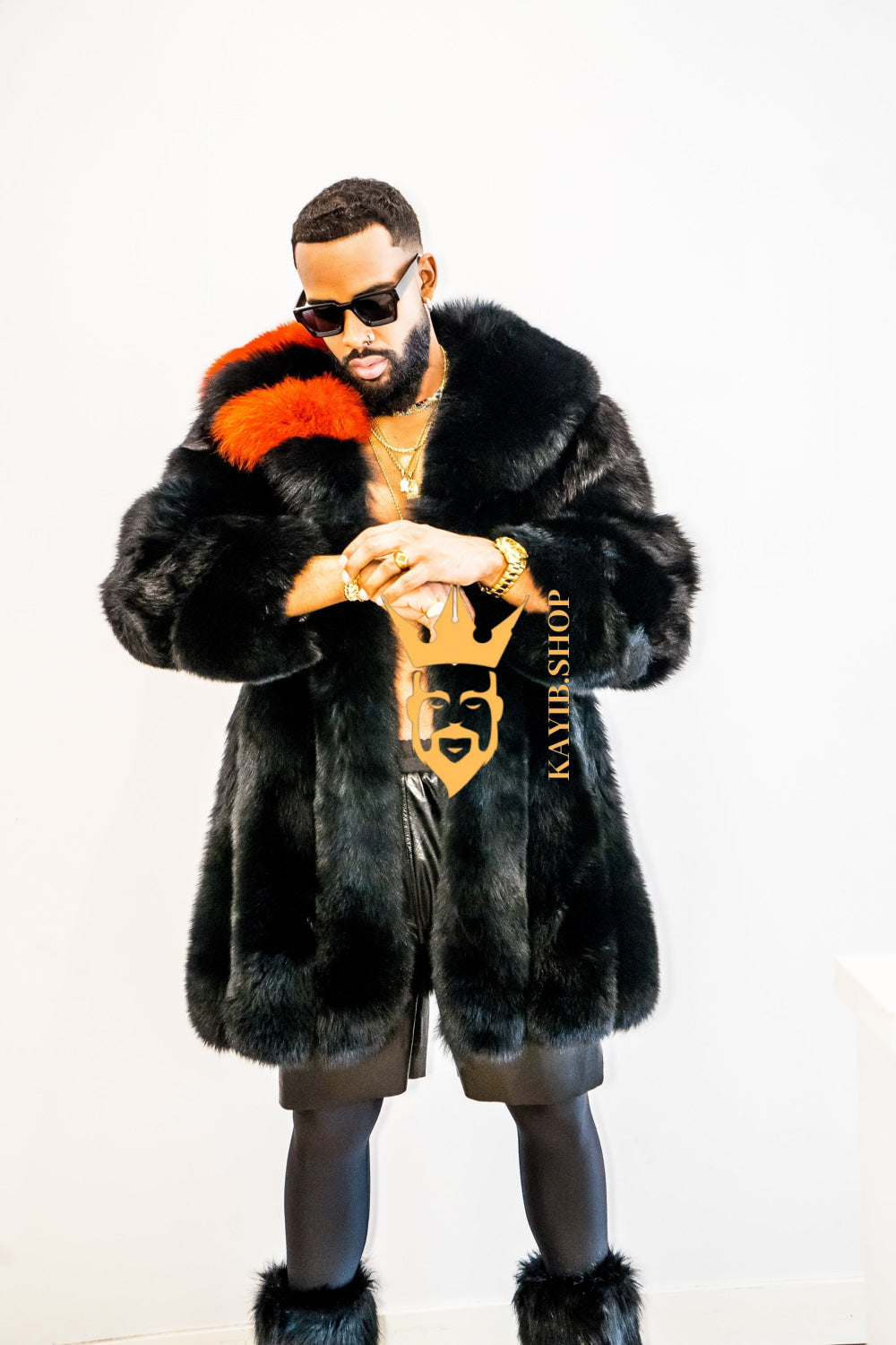 Winter Luxurious Handmade Real Fox Fur Coats for Men and Women | Premium Winter Fashion - kayibstrore