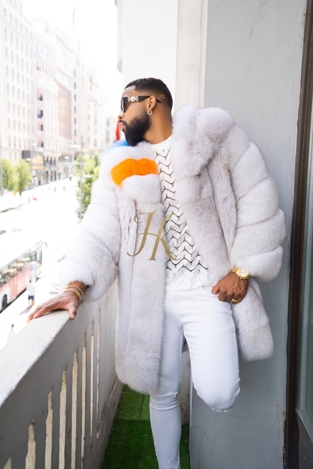 Luxurious Fox Fur Coats for Men - Elevate Your Style and Warmth - kayibstrore