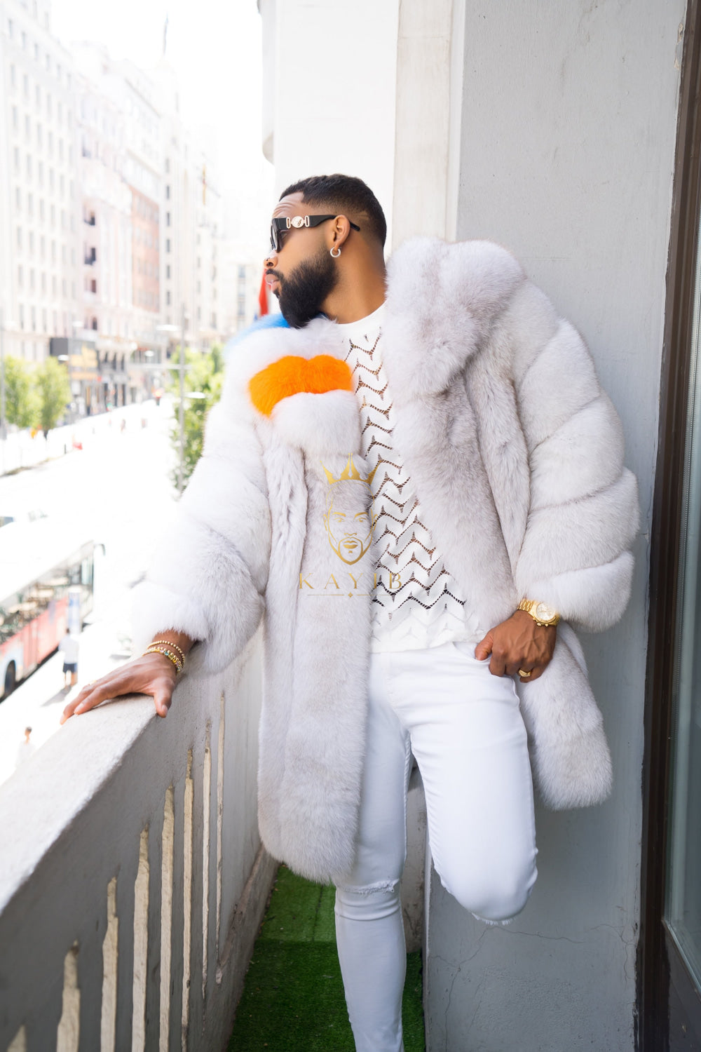 Luxurious Fox Fur Coats for Men - Elevate Your Style and Warmth - kayibstrore